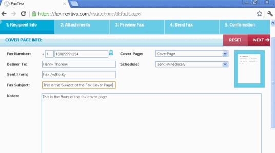 Nextiva interface Nextiva interface