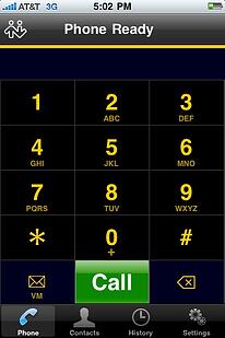 Phone Config Screen