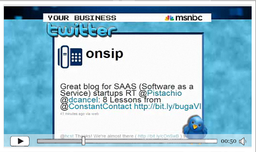 MSNBC Your Business - OnSIP