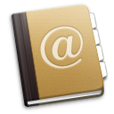Address Book on Mac OS X