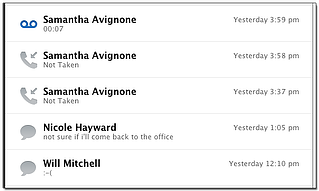 my.OnSIP Contact Record my.OnSIP Contact Record