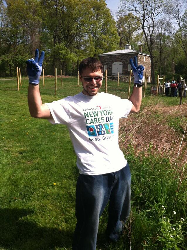 OnSIP team member making the peace sign