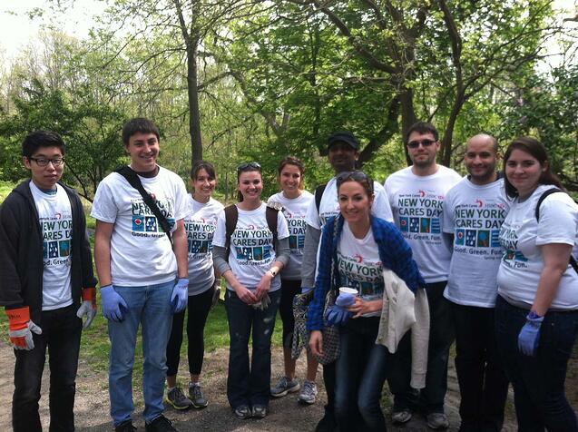 OnSIP Team at New York Cares Day