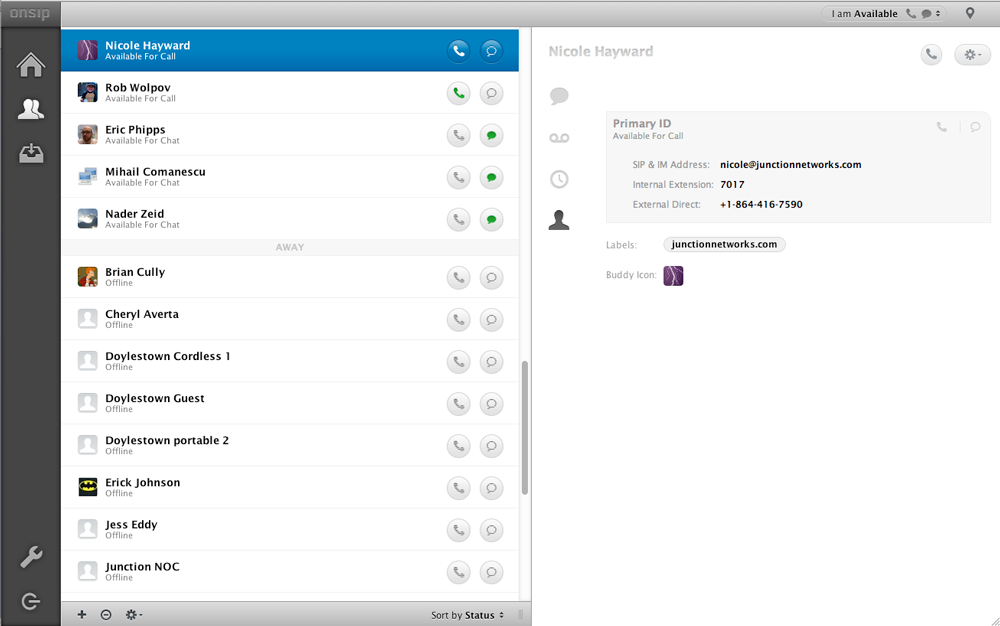 Inbox in my.OnSIP Inbox in my.OnSIP