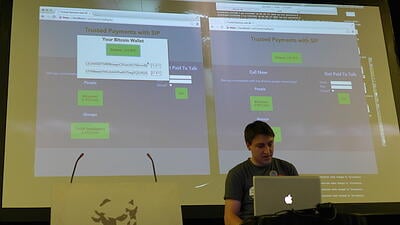 Will Mitchell at TADhack in Madrid