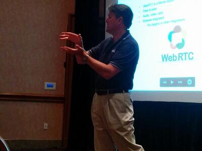 Mike at the 15th Annual Call Center Week