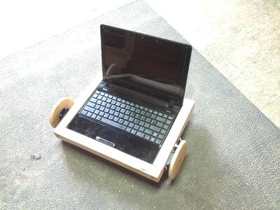 WebRTC Attack Robot Rolling on Floor