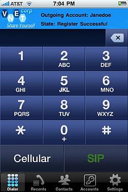 iSIP call