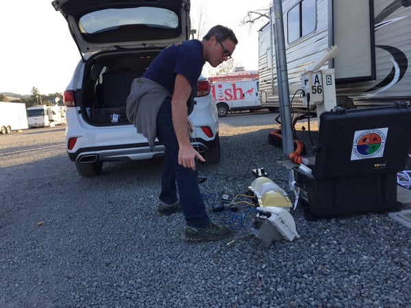ITDRC deploying during the 2017 CA wildfires