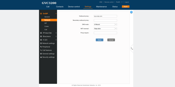 GVC3200 setup 2