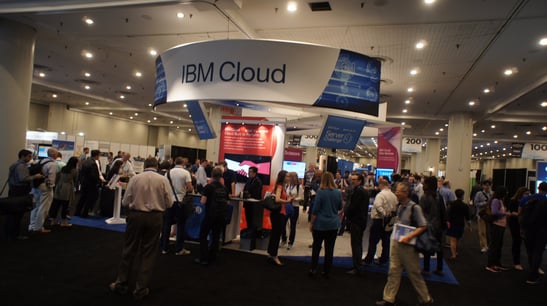 IBM cloud computing exhibit