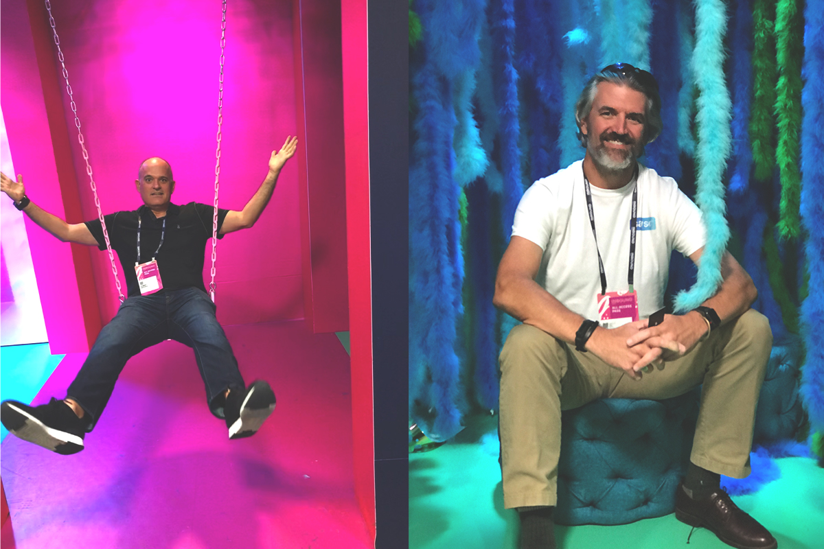 Mike O and Rob at Inbound