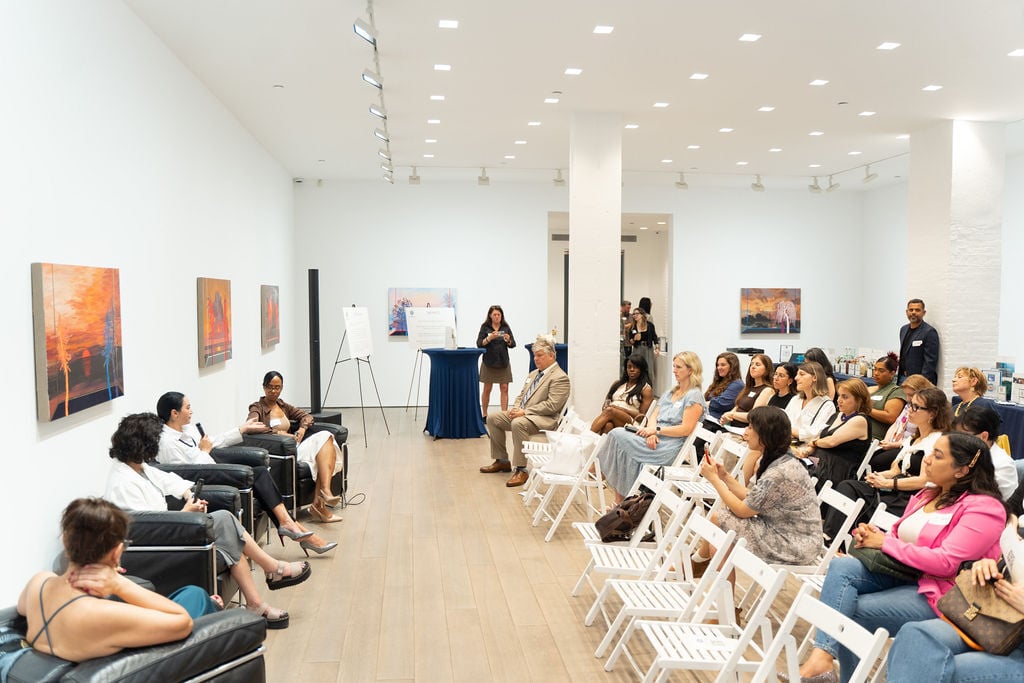 Picture of the room at the TechBloom launch