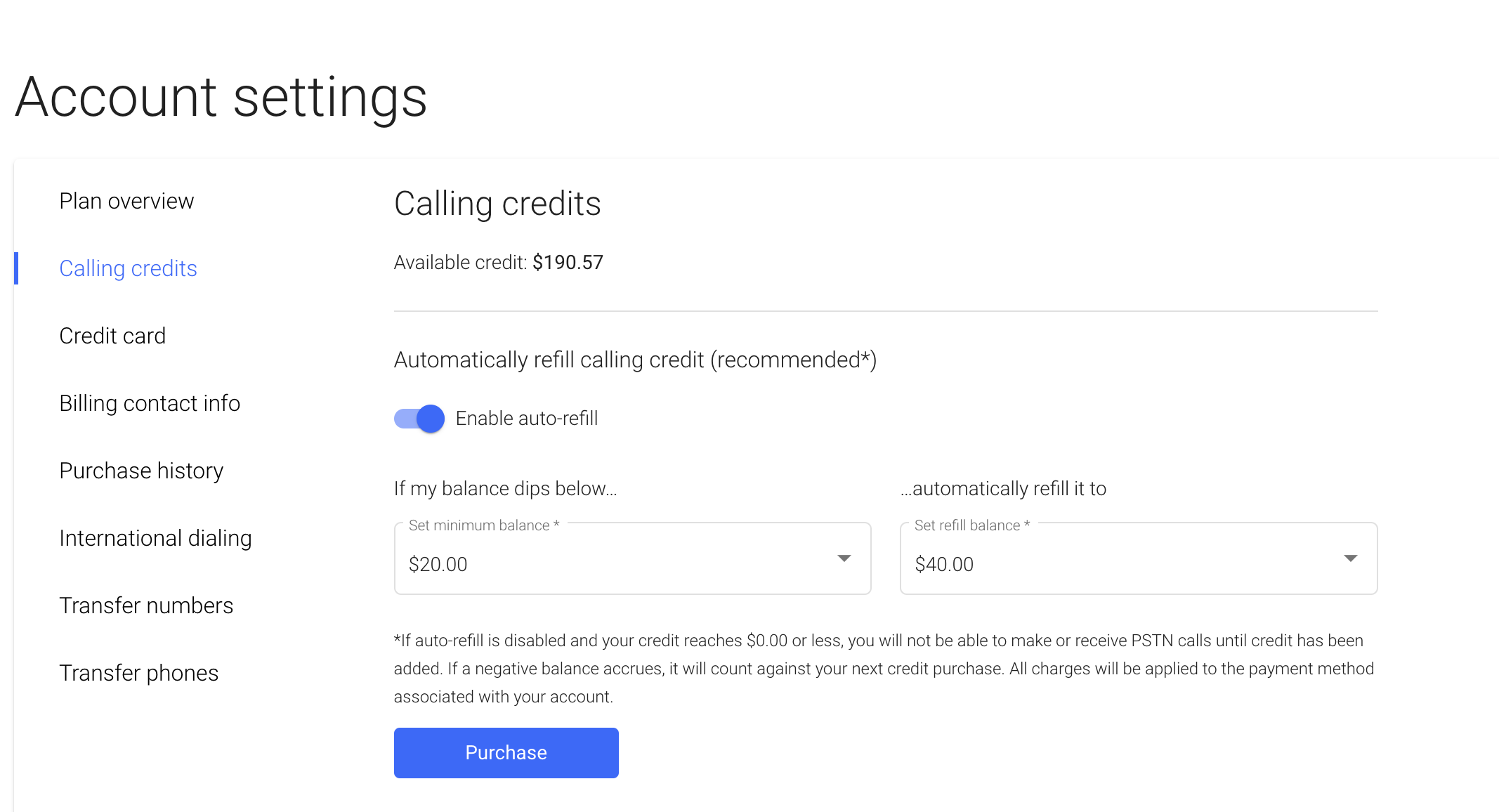 admin-portal-CallingCredits