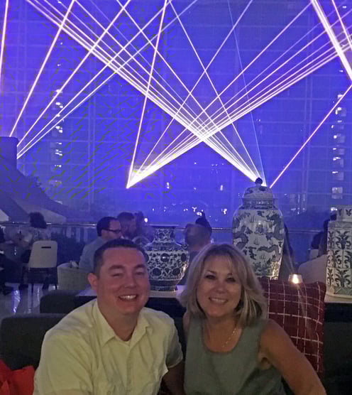 Helene Kidary and Chuck Dunne at Channel Partners Evolution