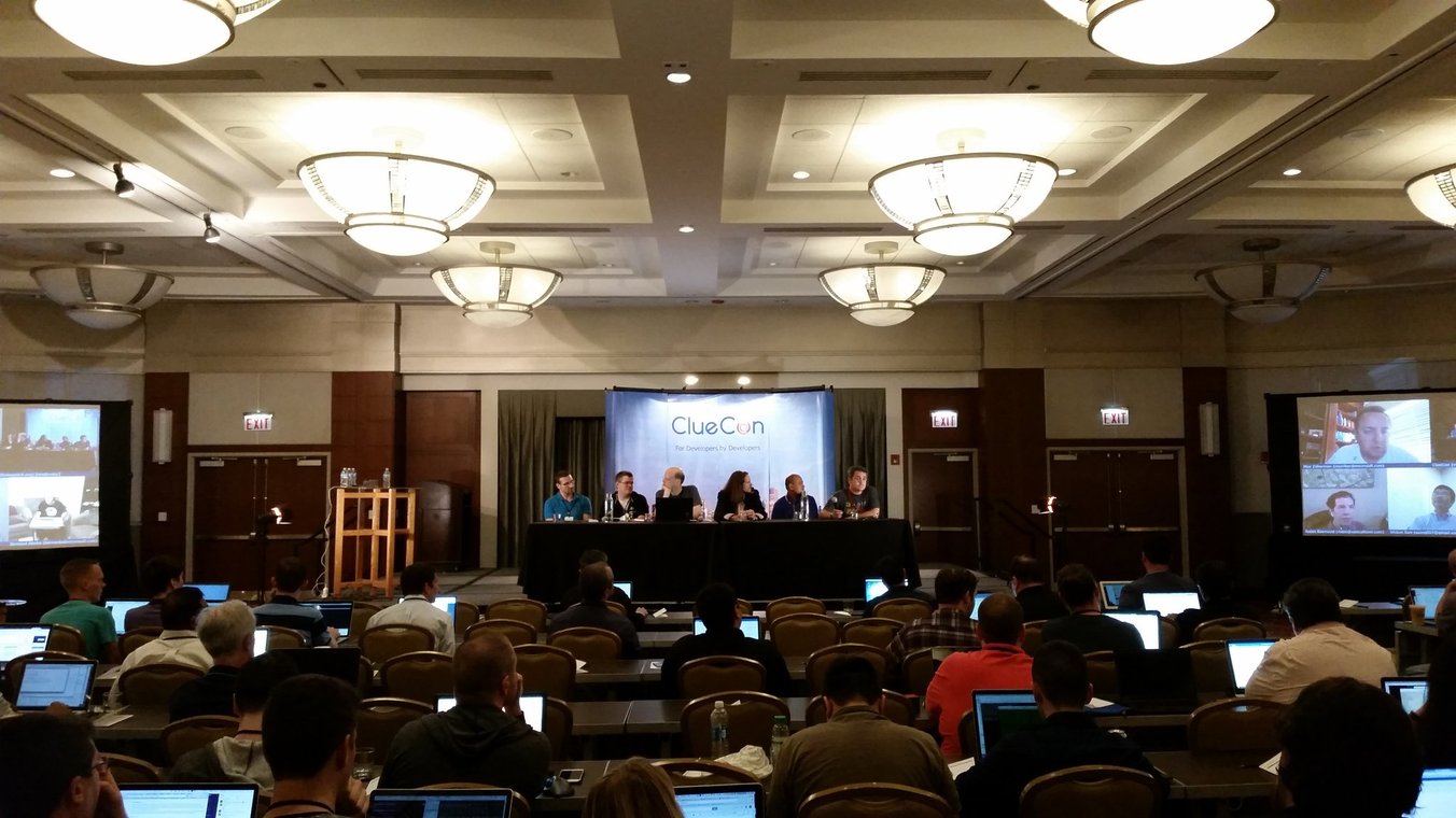 WebRTC panel at ClueCon 2016