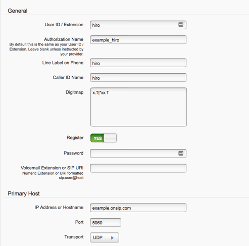 Digium D60 online portal