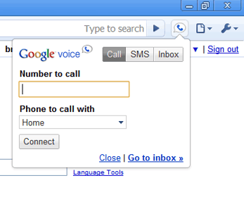 a Google Voice virtuális száma
