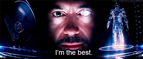 gif of Iron Man from a Marvel Movie