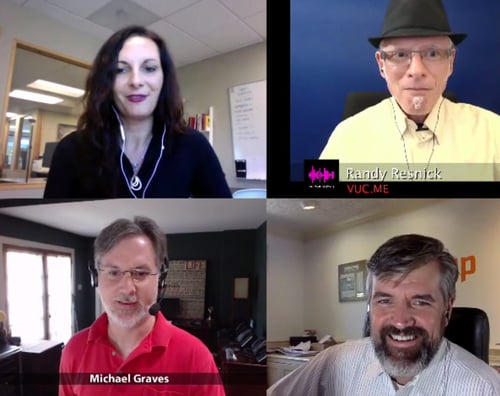 Randy Resnick and Michael Graves on #SMBlab discussing WebRTC