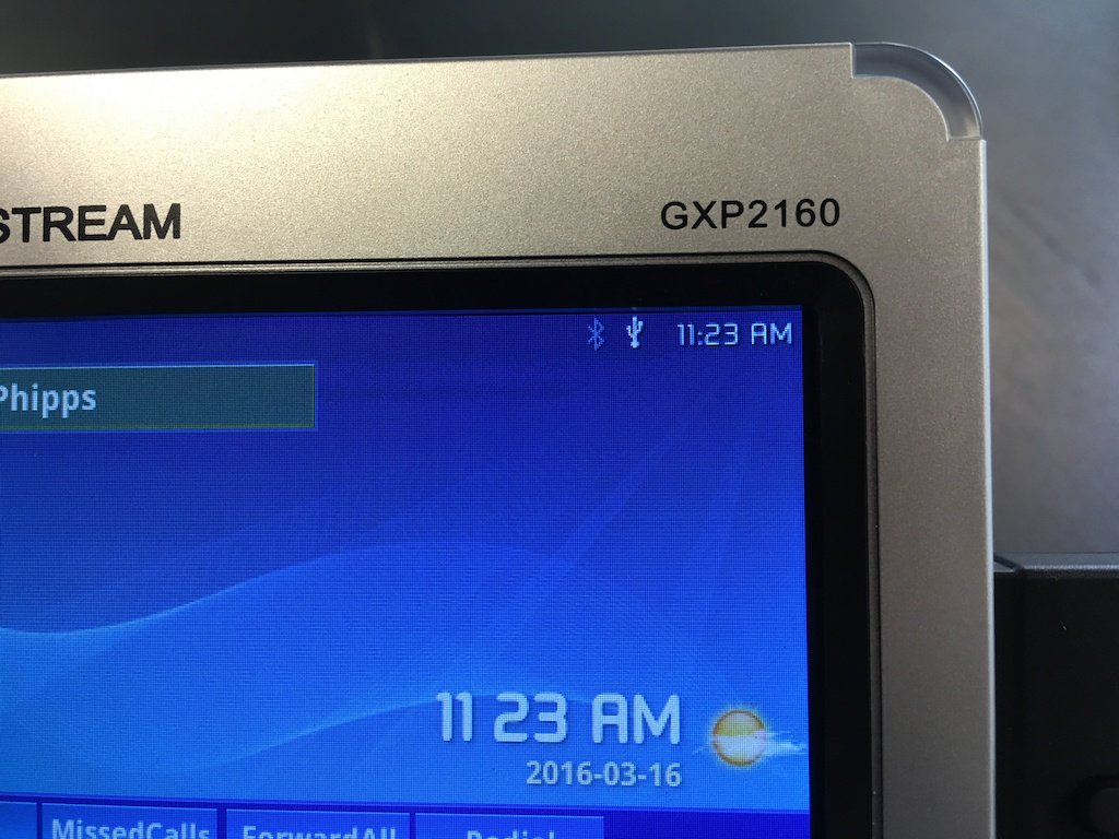 GXP2160 call recording