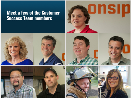A Few Members of OnSIP Customer Success Team